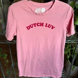 Dutch Luv Pink Tee